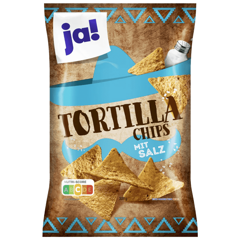 Ja Chips Tortilla Au Sel 300G
