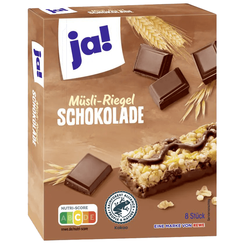 Ja Barres Muesli Chocolat (8 Barres)