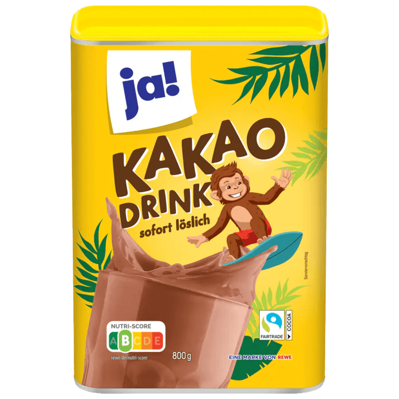 Ja Cacao En Poudre Instantané 800g