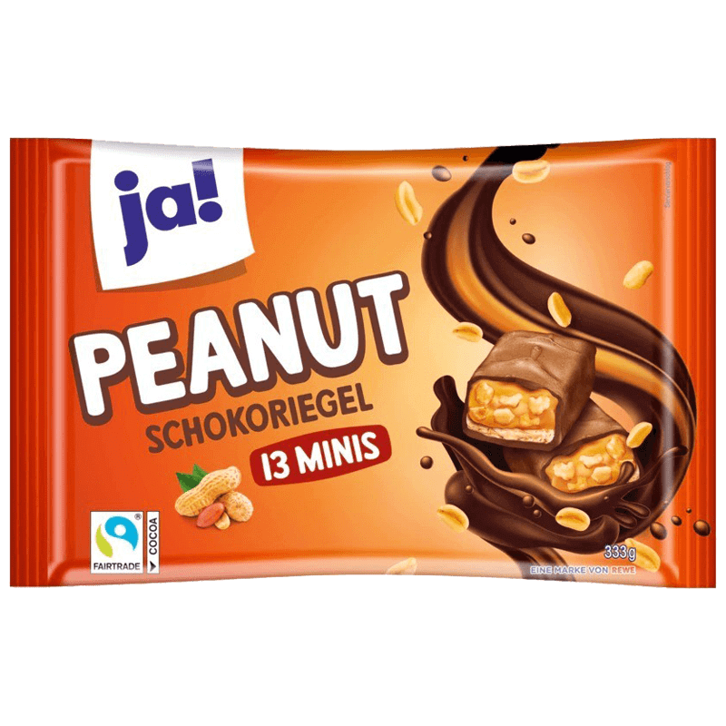 Ja Chocolat Aux Cacahuètes 400g