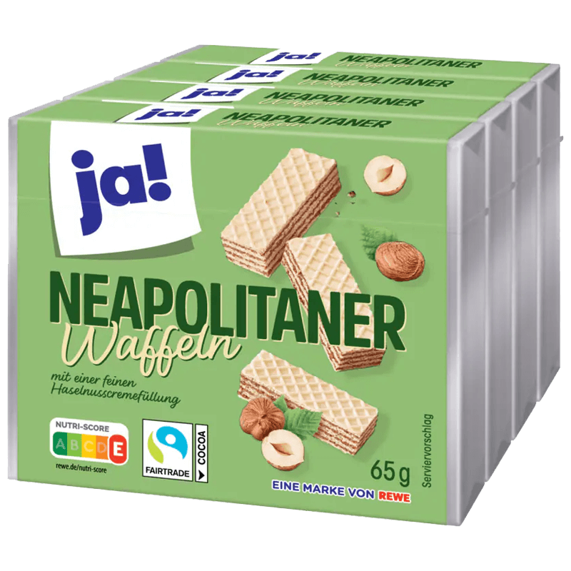 Ja Gaufres Napolitaines 4 x (65g)