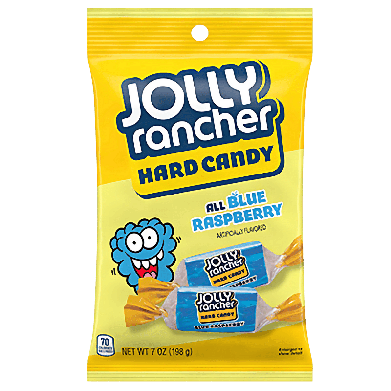Jolly Rancher Hard Candy Saveur Framboise Bleue 198g