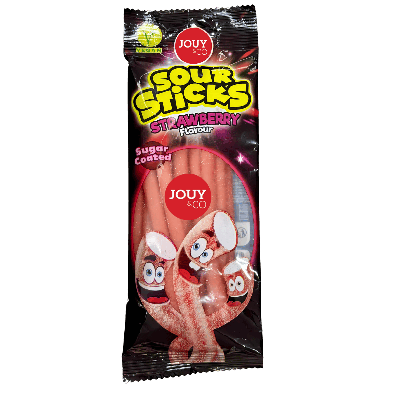 Jouy & Co Bâtonnets Acides Fraise 160g
