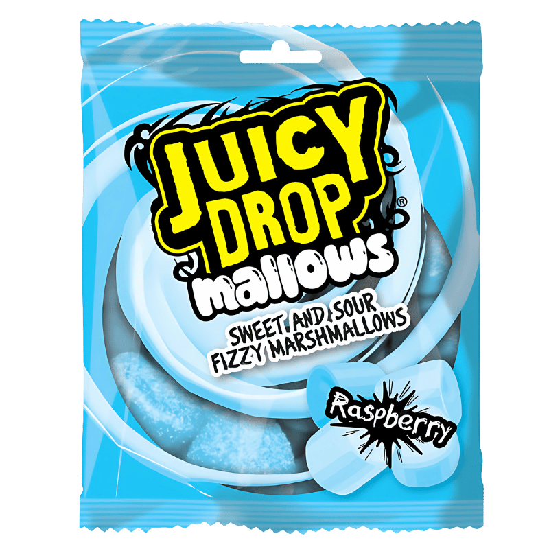 Juicy Drop Mallows Framboise 100g