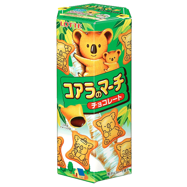 Lotte Koala Biscuit Au Chocolat 37g