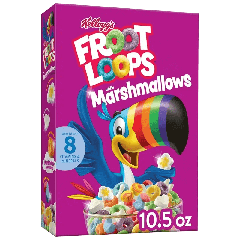 Kellogg’s Froot Loops With Marshmallows Céréales 297g