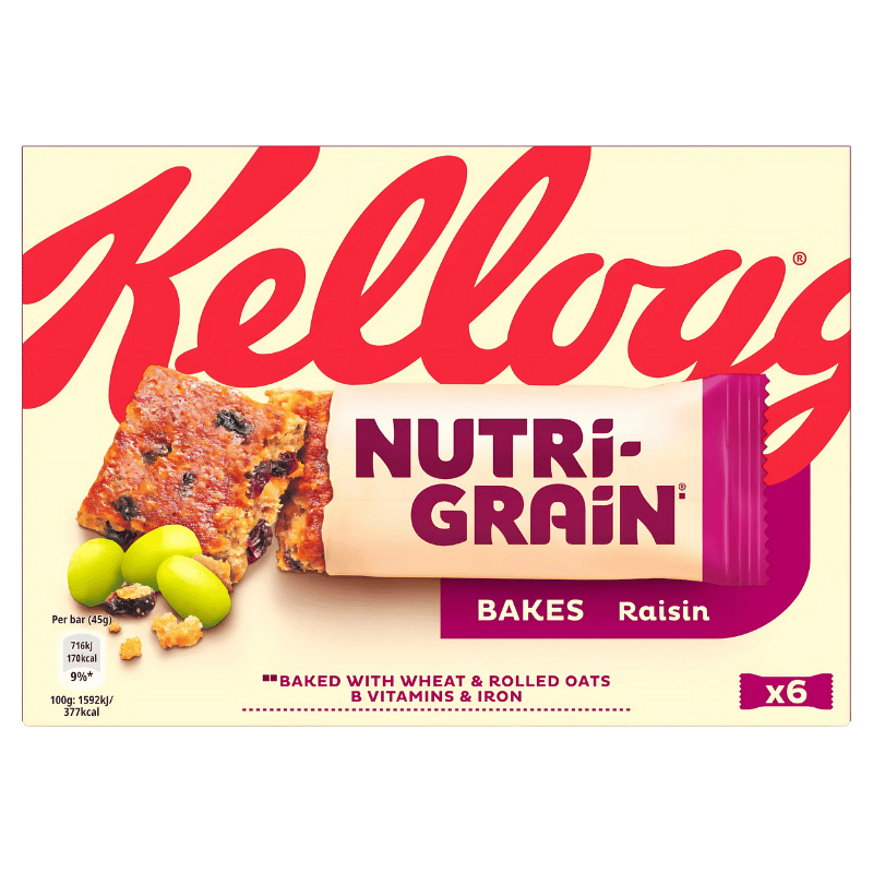 Kellogg's Nutri-Grain Bakes Raisin 270g