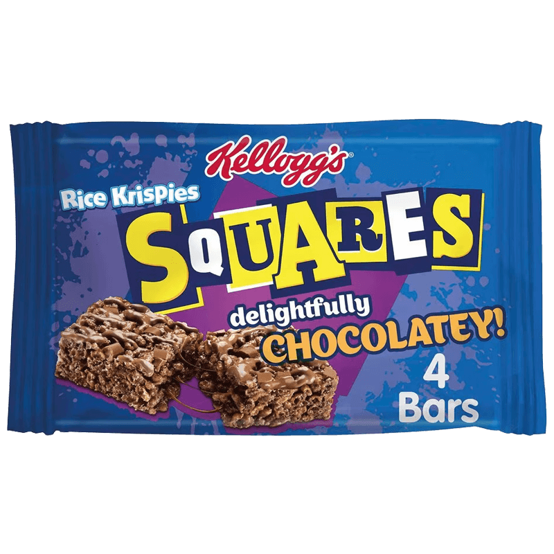 Kellogg's Rice Krispies Squares Delightfully Chocolatey Bars 4×36g