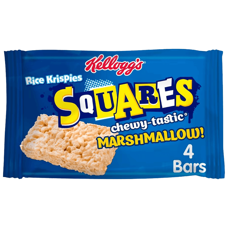 Kellogg's Rice Krispies Squares Marshmallow Snack Bars 4×28g