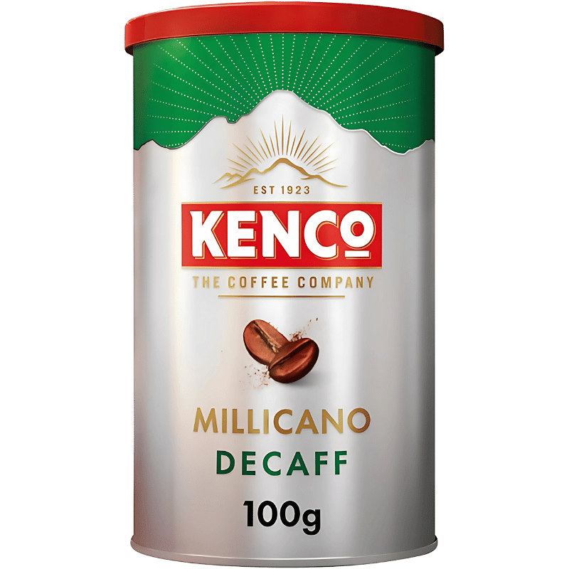 Kenco Millicano Décaféiné Instantané en Grains Entiers 100g