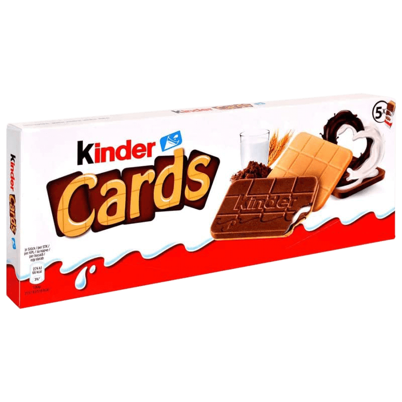Kinder Cards 5 Paquets