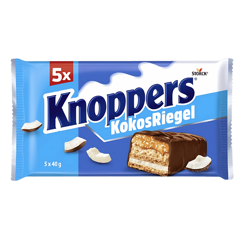 Knoppers Barres à la Noix de Coco 5 Barres 200g