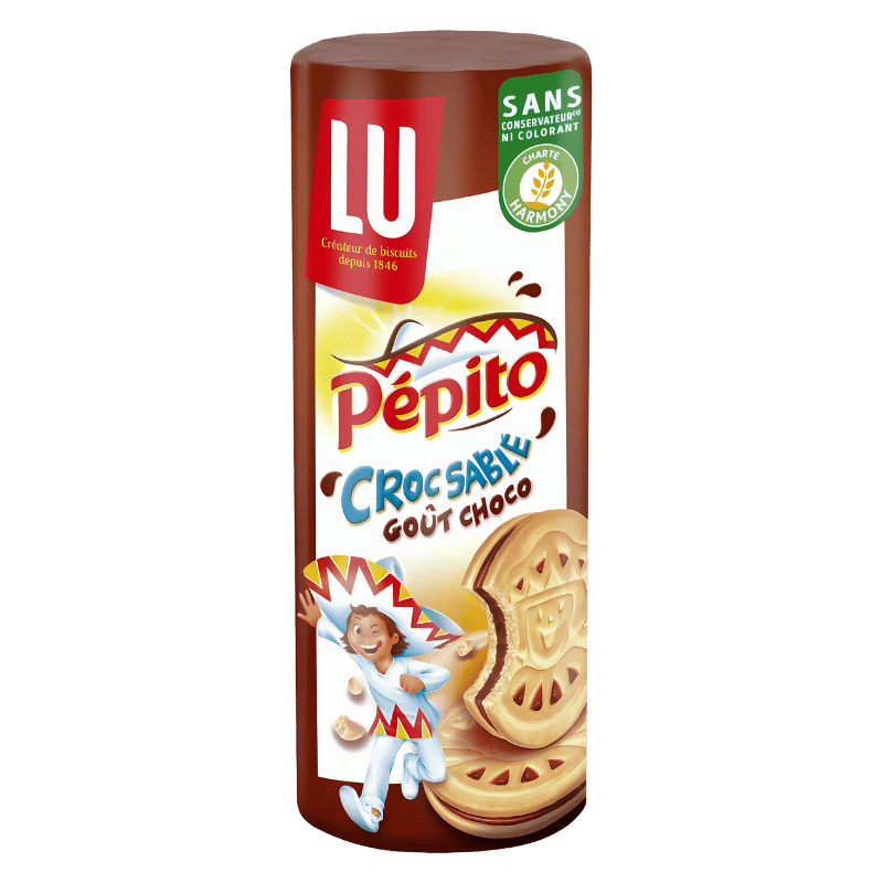 LU Pépito Croc Sablé Chocolat 294g