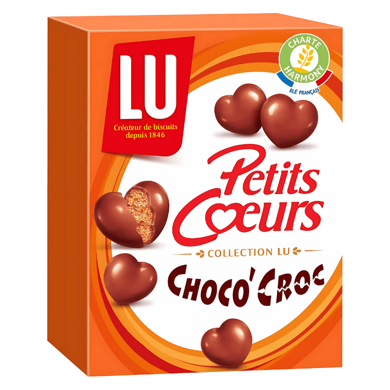 LU Petits Cœurs Choco Croc 90g