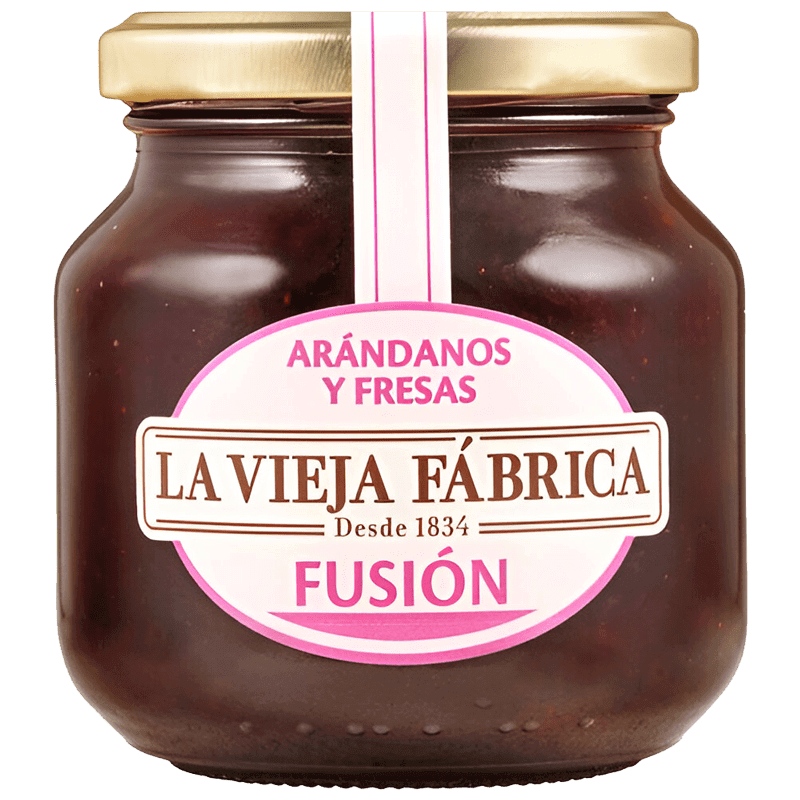 La Vieja Fabrica Confiture De Myrtilles Et Fraises 280g