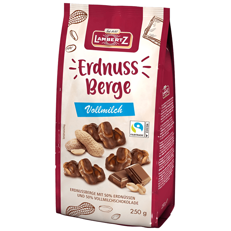 Lambertz Montagnes d'Arachides Chocolat Noir
