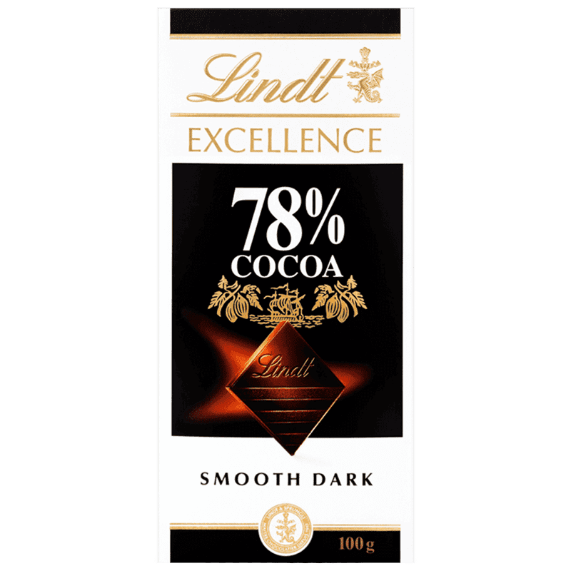 Lindt Excellence Dark 78% Cocoa 100g