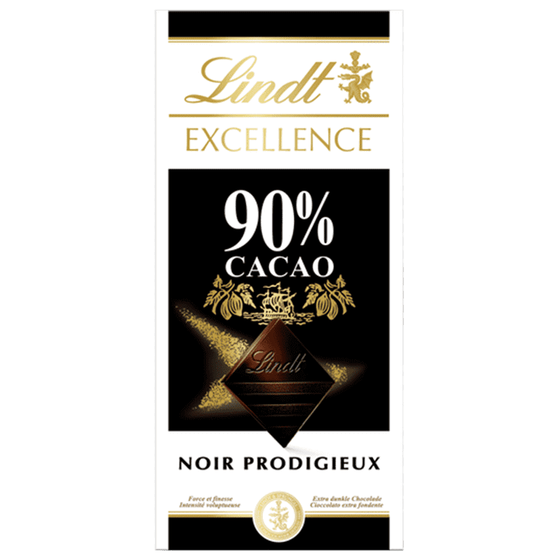 Lindt Excellence Dark 90% Cocoa 100g