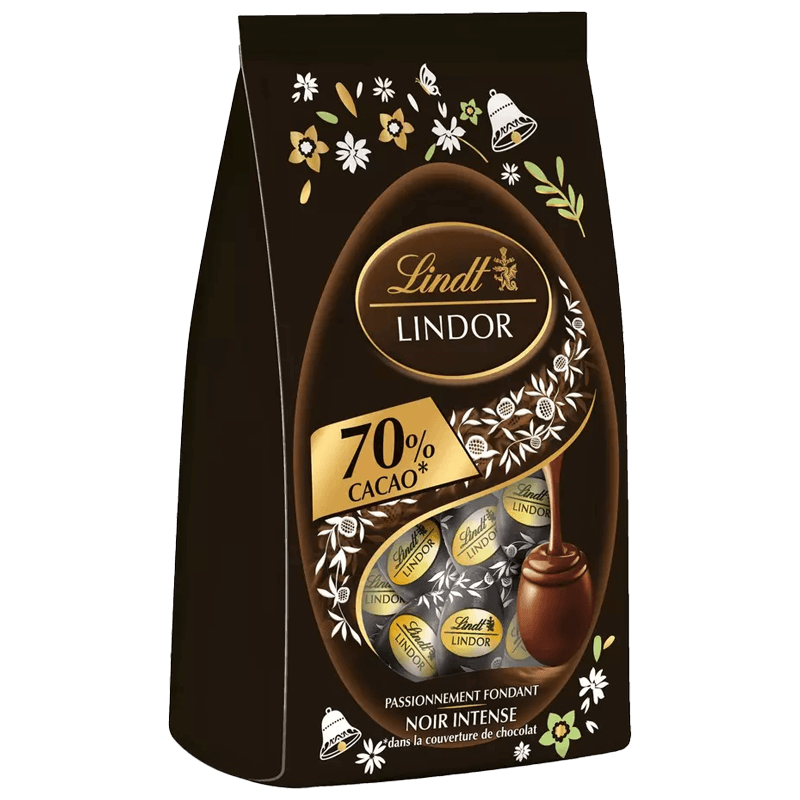 Lindt Lindor Mini Oeufs 70% Cacao 180g
