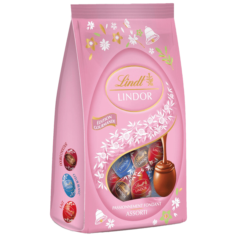 Lindt Lindor Mini Oeufs Édition Gourmande 180g