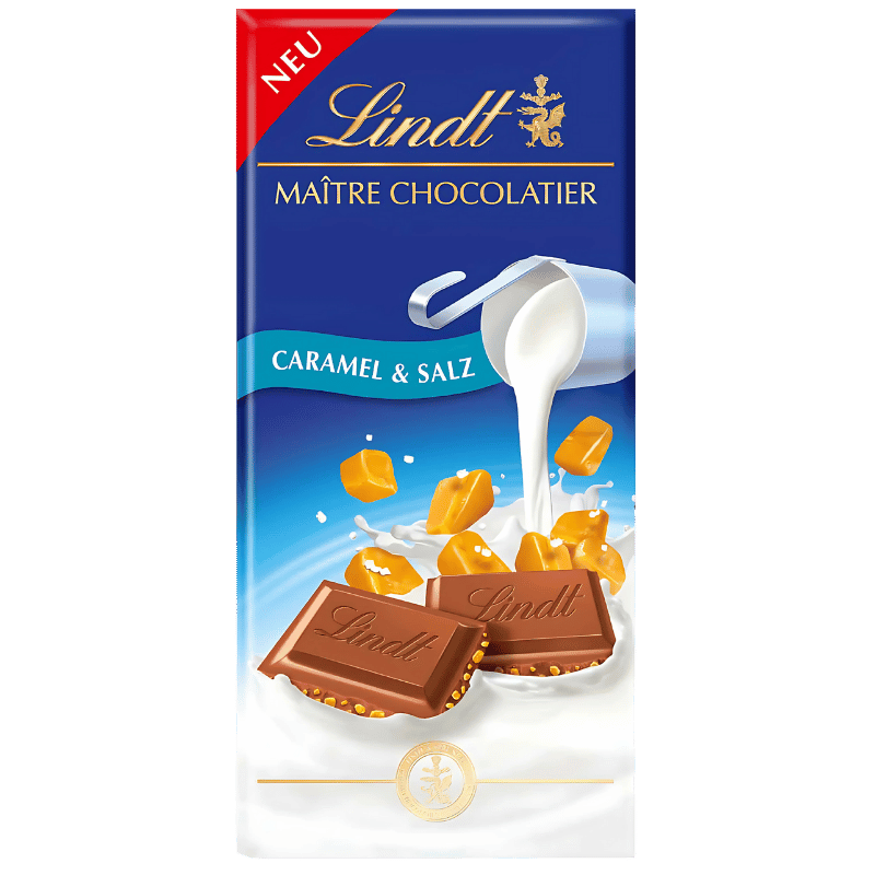 Lindt Maître Chocolatier Caramel & Sel - 100g