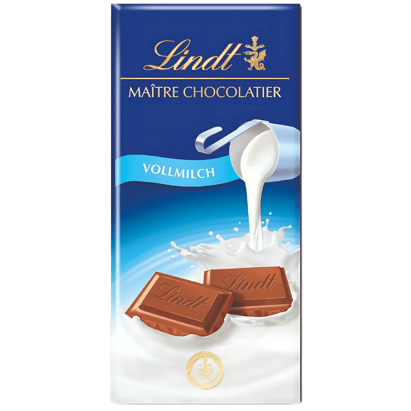 Lindt Maître Chocolatier Lait Entier - 100g