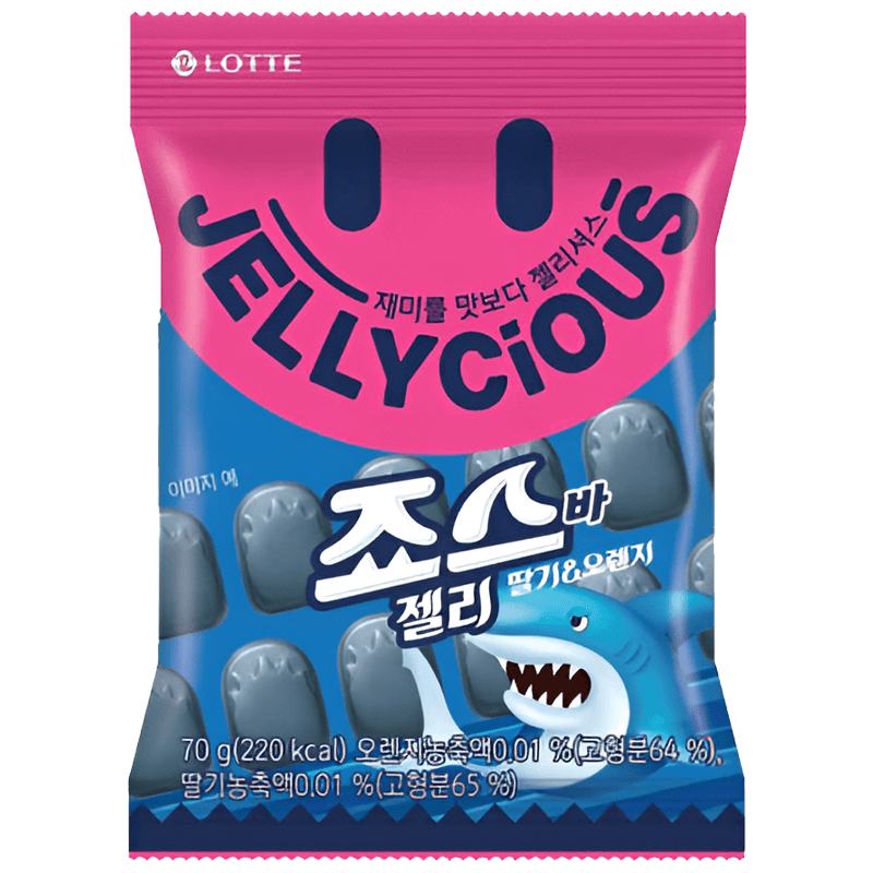 Lotte Jellycious Gelée De Requin 70g
