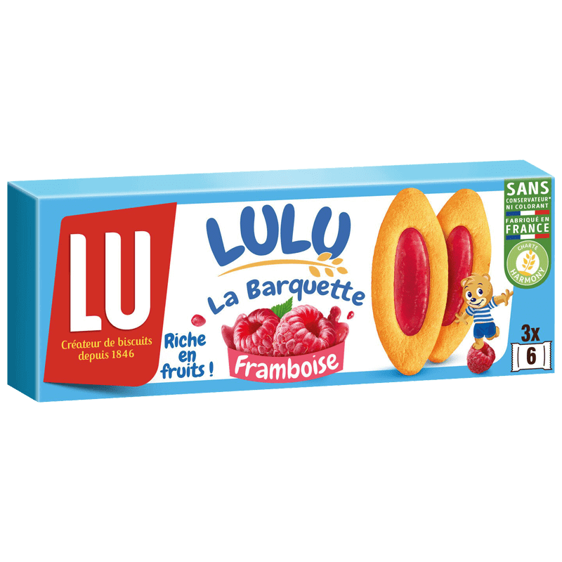 Lu Lulu Biscuits À La Framboise 120g
