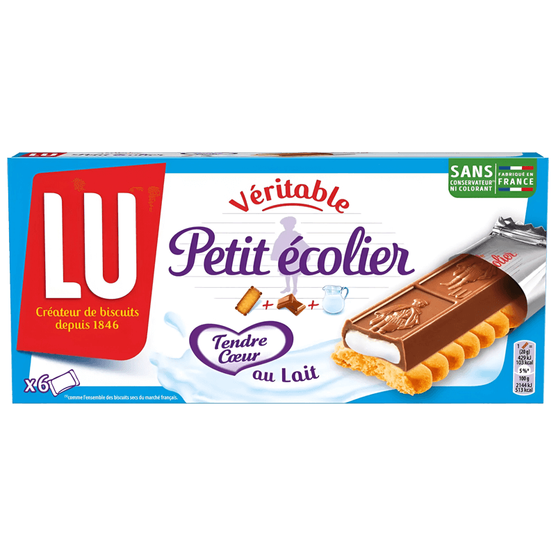 Lu Petit Ecolier Tendre Cœur 120g