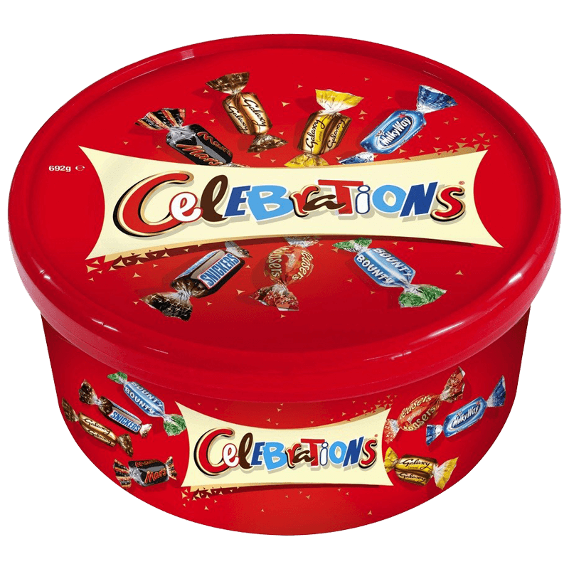 Boite D'assortiment De Chocolat Celebrations 600g