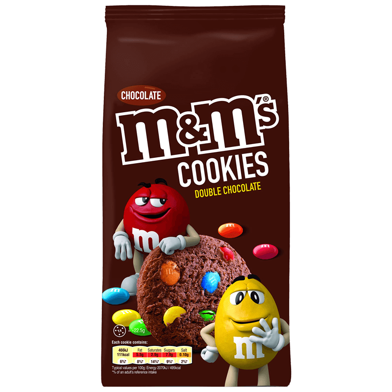 M&M's Biscuits Double Chocolat 180g