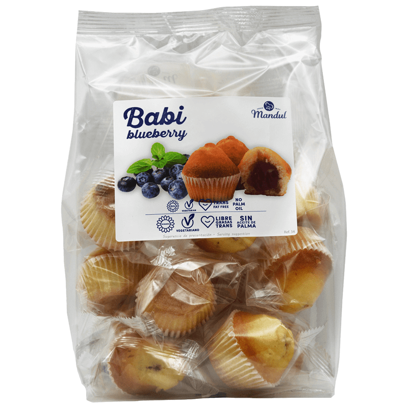 Mandul Babi Blueberry 200g