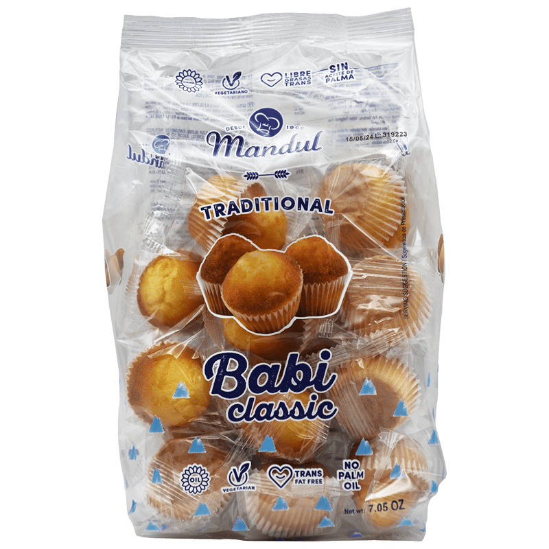 Mandul Babi Classic 200g (Sans Sucre)