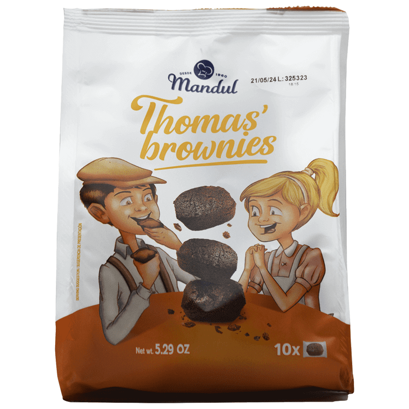 Mandul Brownie Bolsa 150g