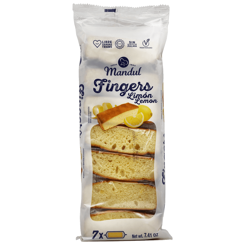 Mandul Fingers Limon 210g