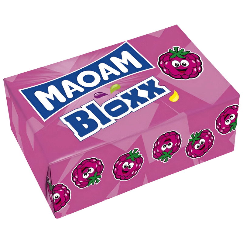 Maoam Bloxx Bonbons Framboise 22g