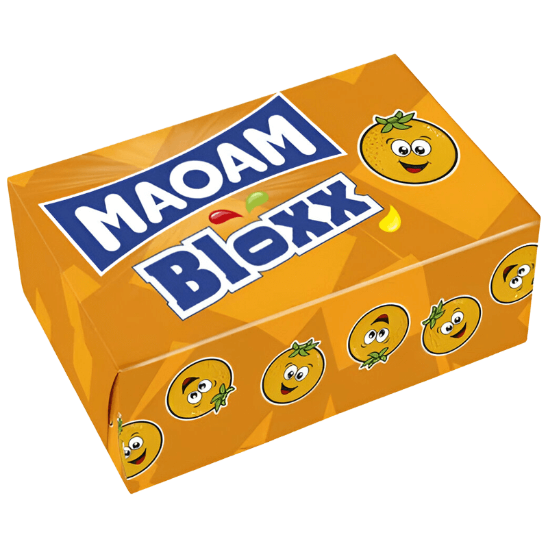 Maoam Bloxx Bonbons Orange 22g