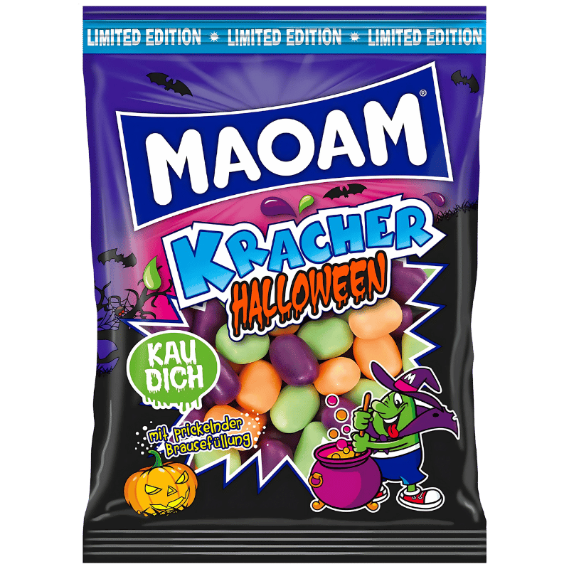 Maoam Kracher Halloween Édition Limitée 200g