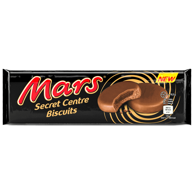 Mars Secret Centre Biscuits 132g