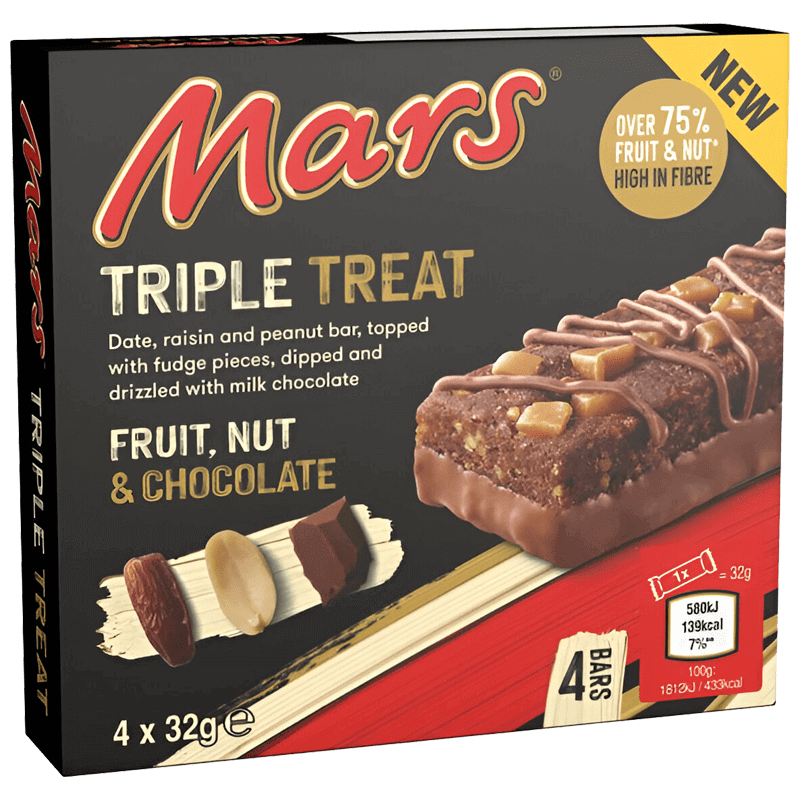 Mars Triple Treat 4 Barres