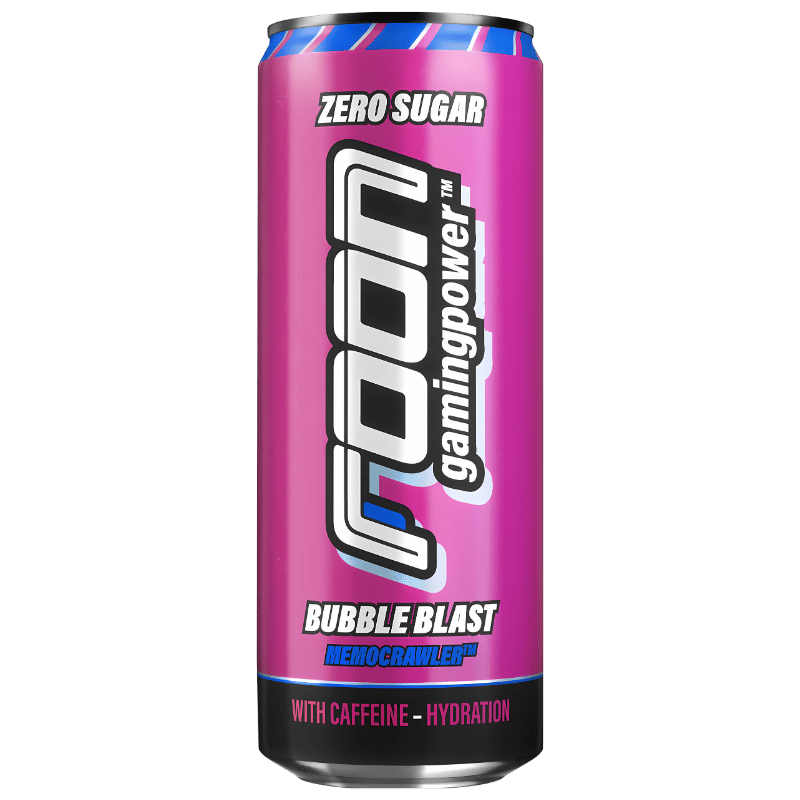Memorcrawler Roon Bubble Blast Énergisante Sans Sucre 330ml