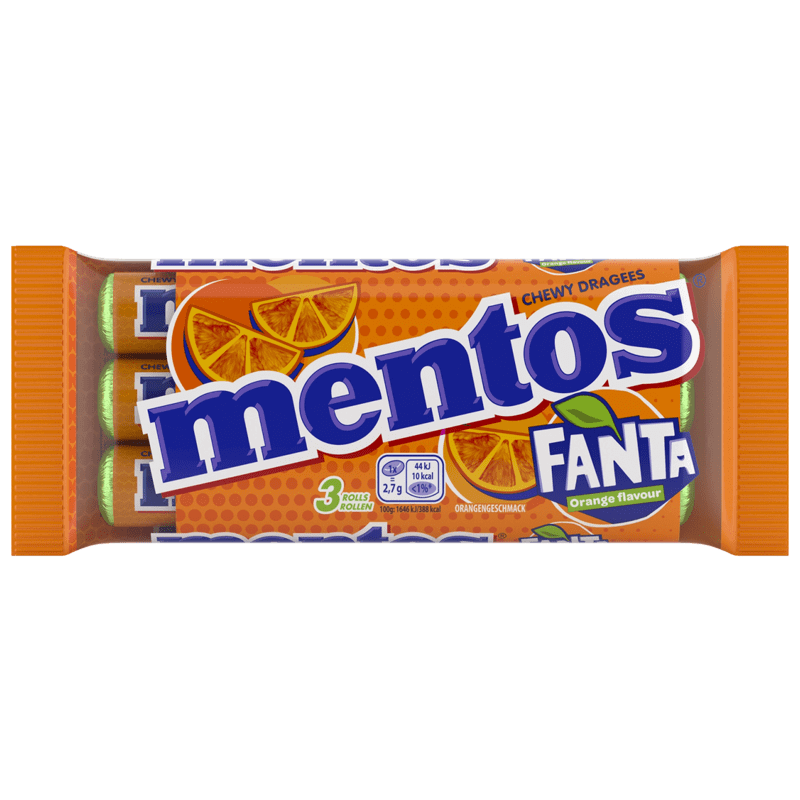 Mentos Fanta (Pack 3)