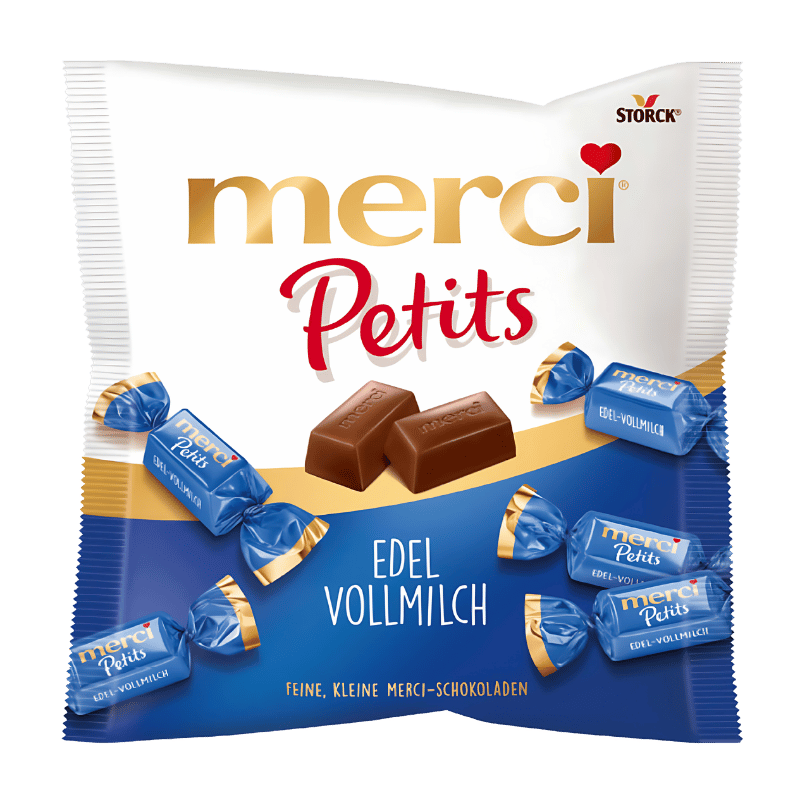 Merci Petits Chocolat au Lait Entier 125g