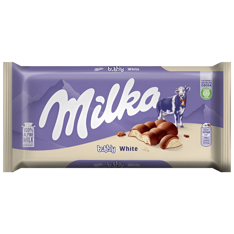 Milka Bubbly White 100G