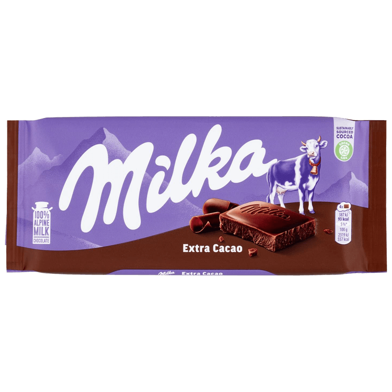 Milka Extra Cacao 100G
