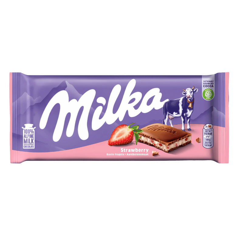 Milka Fraise 100g