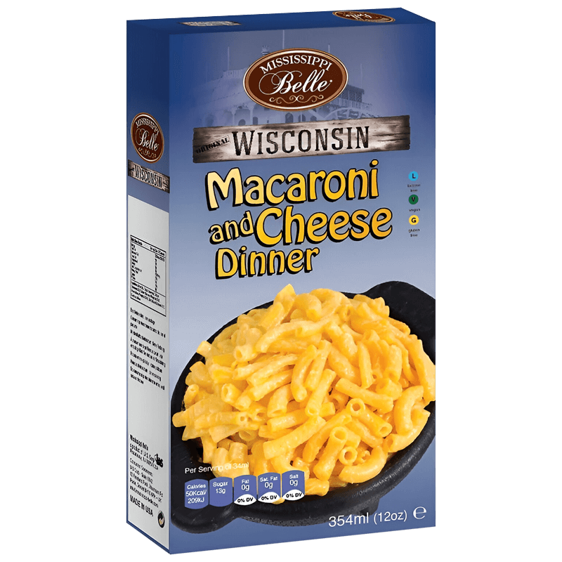 Mississippi Belle Macaroni And Cheese 206g