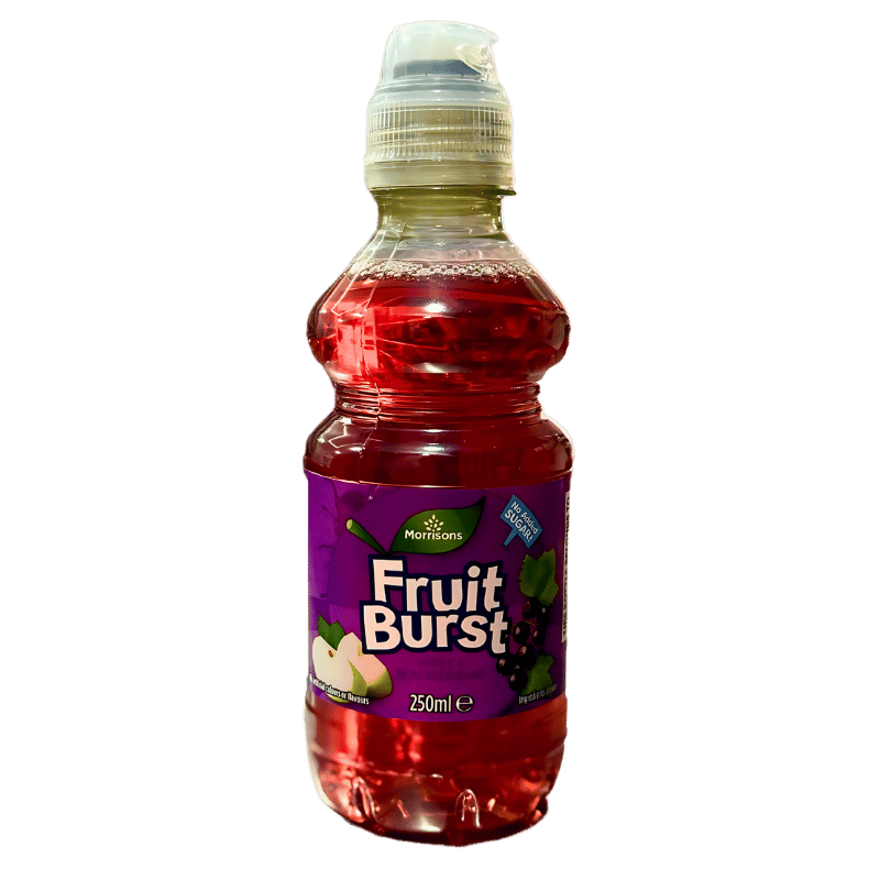 Morrisons Fruit Burst Pomme & Cassis Sans Sucres Ajoutés 250ml