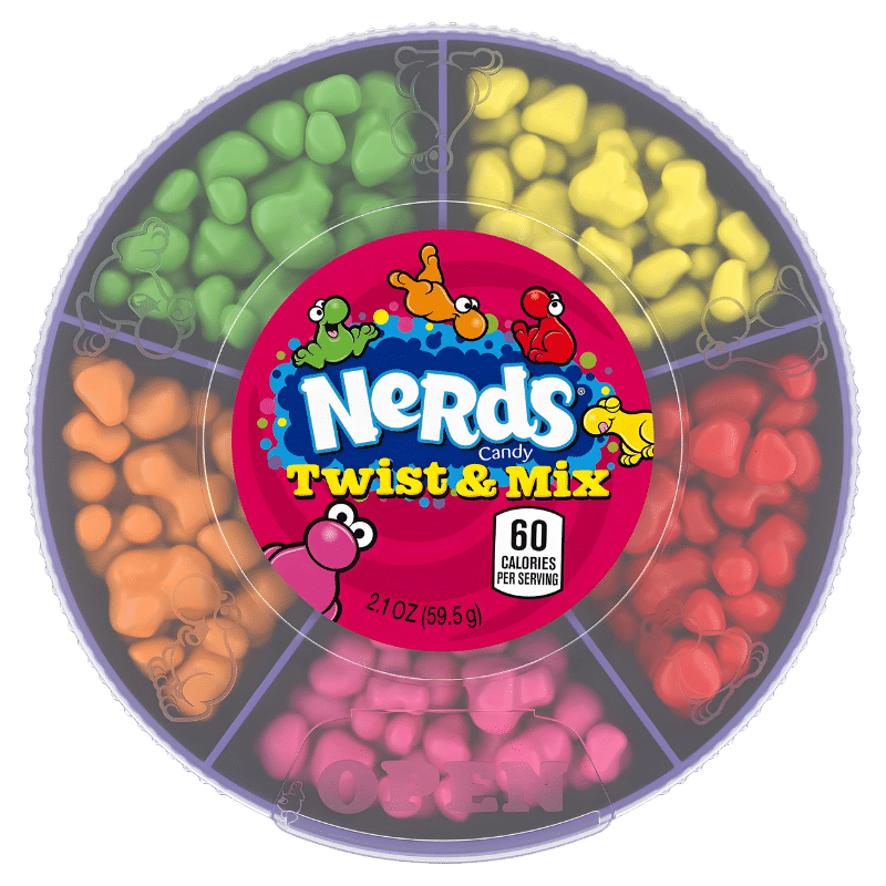 Nerds Twist and Mix - Mélange de Bonbons Acidulés 59g