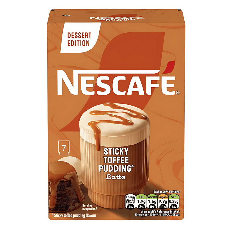 Nescafé Sticky Toffee Pudding Latte 140g